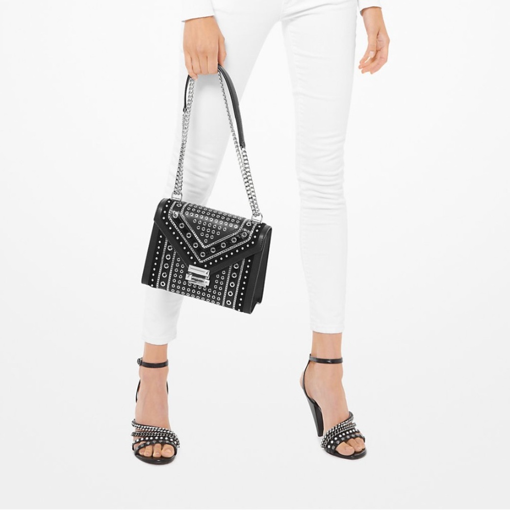Michael Kors Whitney Grommeted Shoulder Bag